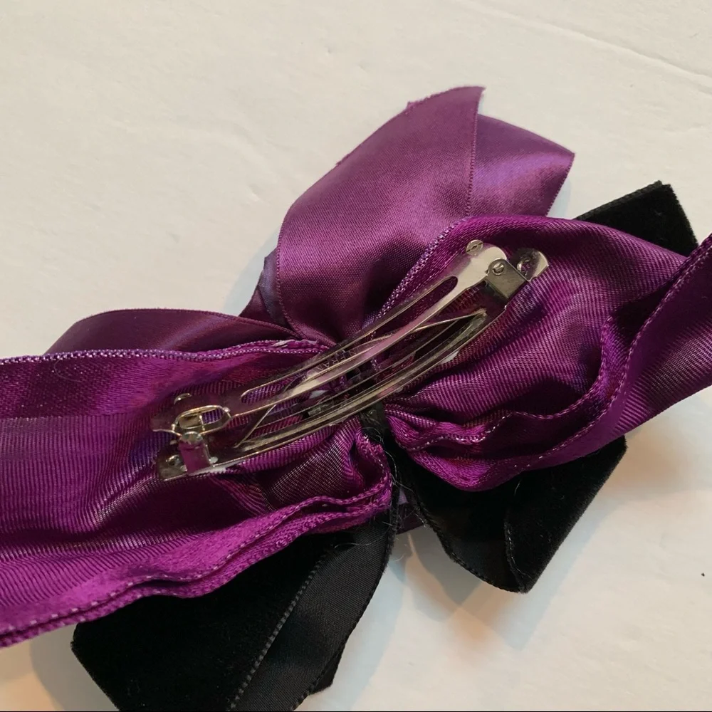 10 girls hair accessories bows, headbands scrunchies ponytail holders